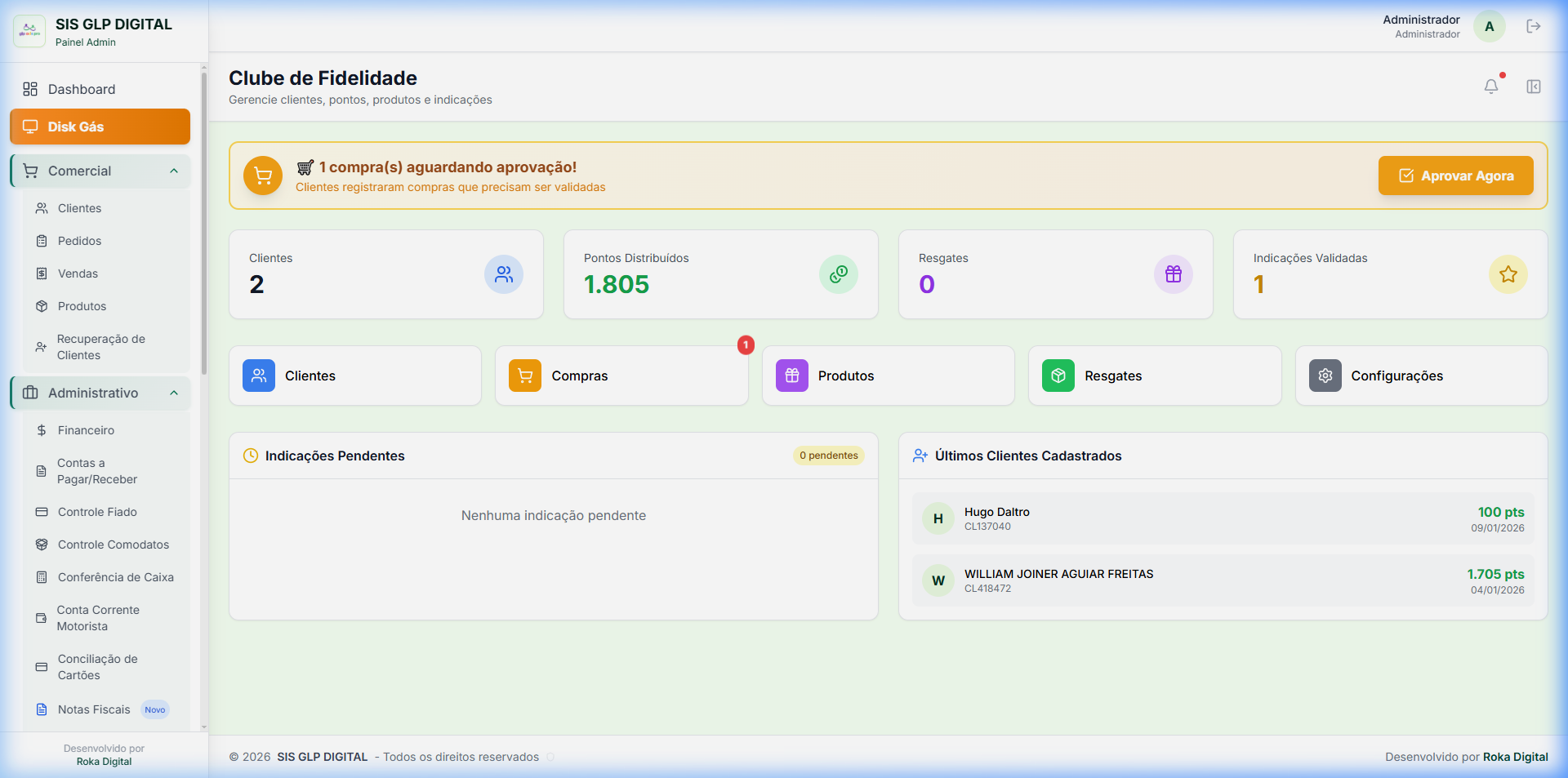 Programa de Fidelidade